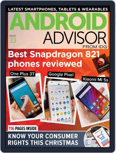 Android Advisor December 1st, 2016 Digital Back Issue Cover