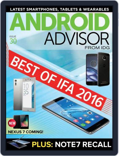 Android Advisor September 1st, 2016 Digital Back Issue Cover