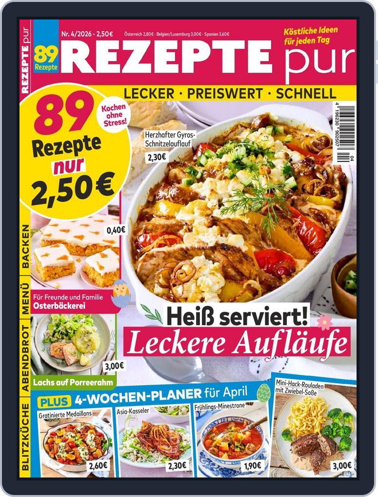 REZEPTE pur (Digital) Subscription                    March 13th, 2026 Issue