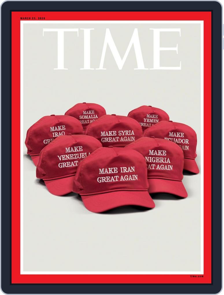 TIME Magazine Europe (Digital) Subscription                    March 23rd, 2026 Issue