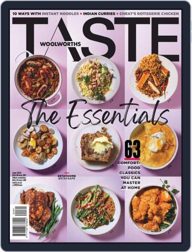 Woolworths TASTE June 1st, 2020 Digital Back Issue Cover