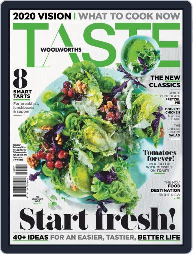 Woolworths TASTE January 1st, 2020 Digital Back Issue Cover