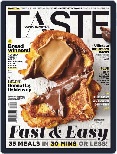 Woolworths TASTE November 1st, 2019 Digital Back Issue Cover