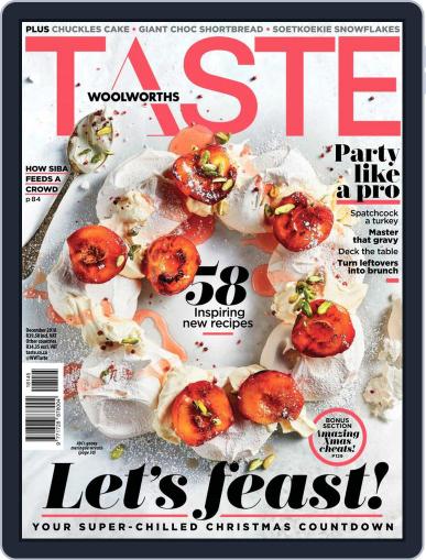 Woolworths TASTE December 1st, 2018 Digital Back Issue Cover