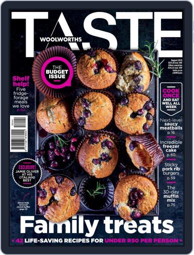 Woolworths TASTE August 1st, 2018 Digital Back Issue Cover