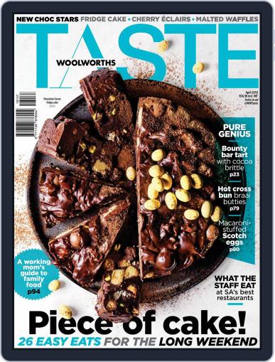 Woolworths TASTE April 1st, 2018 Digital Back Issue Cover