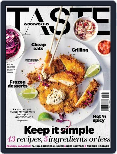 Woolworths TASTE March 1st, 2018 Digital Back Issue Cover