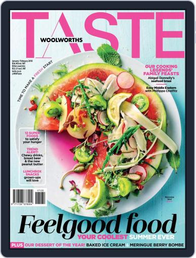 Woolworths TASTE January 1st, 2018 Digital Back Issue Cover