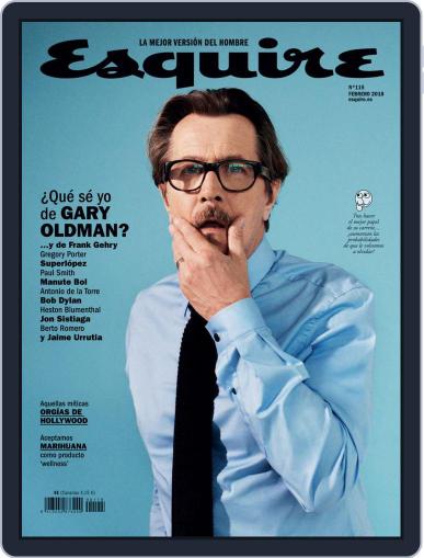 Esquire - España February 1st, 2018 Digital Back Issue Cover