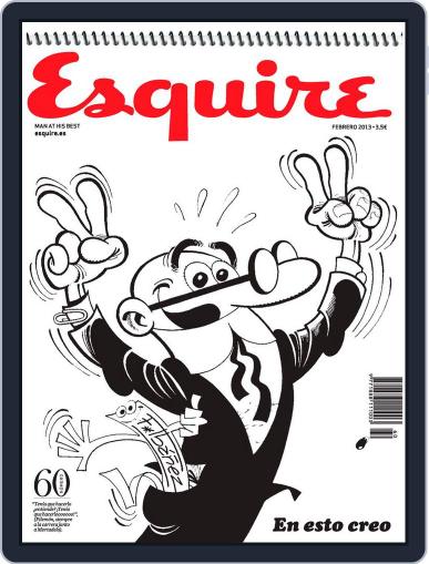 Esquire - España (Digital) January 23rd, 2013 Issue Cover