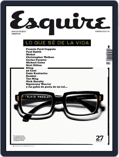 Esquire - España January 22nd, 2010 Digital Back Issue Cover