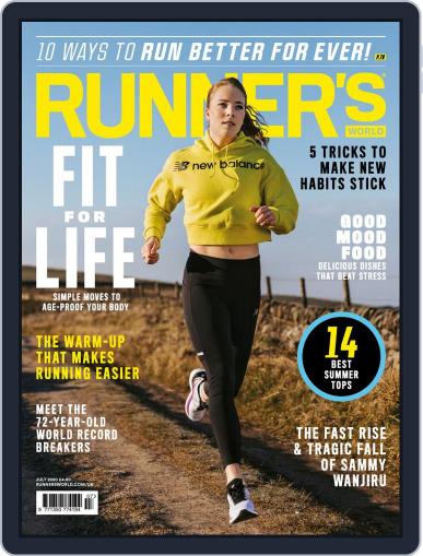 Runner's World UK July 1st, 2020 Digital Back Issue Cover
