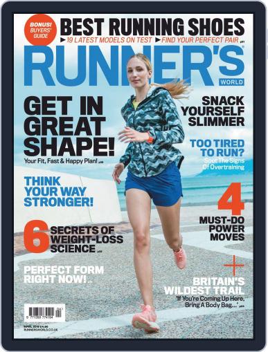 Runner's World UK April 1st, 2019 Digital Back Issue Cover