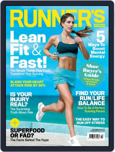 Runner's World UK October 1st, 2018 Digital Back Issue Cover