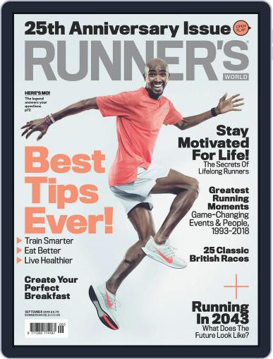 Runner's World UK (Digital) September 1st, 2018 Issue Cover