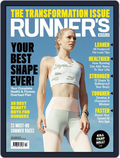 Runner's World UK July 1st, 2018 Digital Back Issue Cover