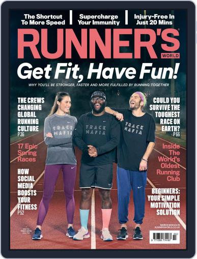 Runner's World UK March 1st, 2018 Digital Back Issue Cover