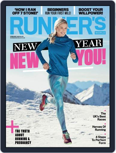 Runner's World UK February 1st, 2018 Digital Back Issue Cover