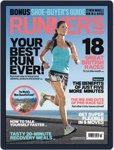 Runner's World UK October 1st, 2017 Digital Back Issue Cover