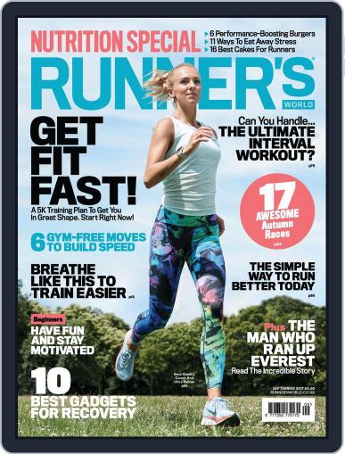 Runner's World UK September 1st, 2017 Digital Back Issue Cover
