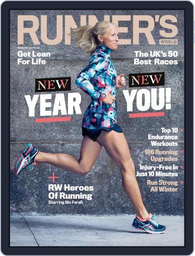 Runner's World UK February 1st, 2017 Digital Back Issue Cover