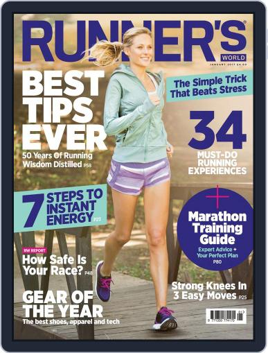 Runner's World UK January 1st, 2017 Digital Back Issue Cover