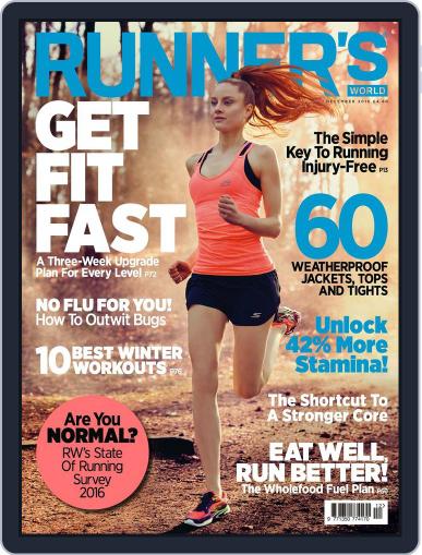 Runner's World UK December 1st, 2016 Digital Back Issue Cover