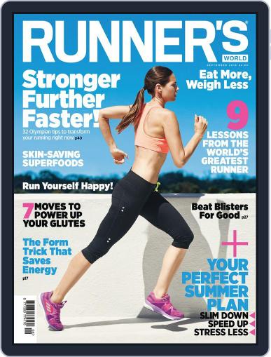 Runner's World UK September 1st, 2016 Digital Back Issue Cover