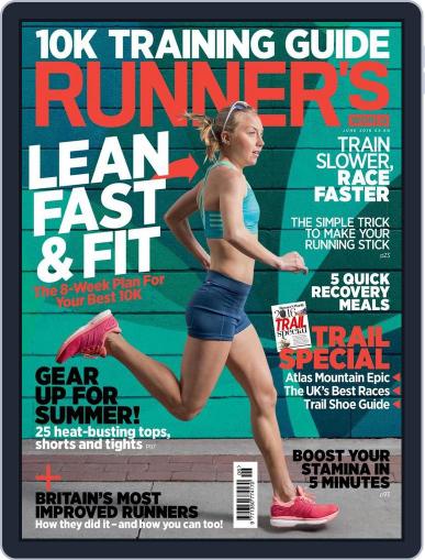 Runner's World UK April 28th, 2016 Digital Back Issue Cover