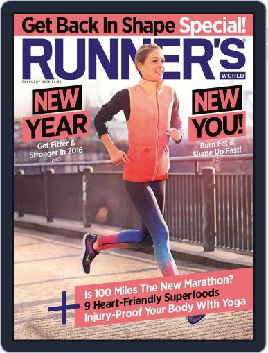 Runner's World UK January 1st, 2016 Digital Back Issue Cover