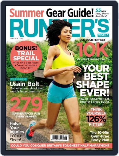Runner's World UK June 1st, 2015 Digital Back Issue Cover