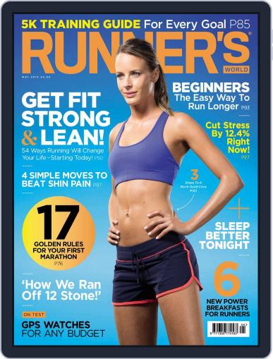 Runner's World UK April 2nd, 2015 Digital Back Issue Cover