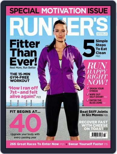 Runner's World UK March 1st, 2015 Digital Back Issue Cover