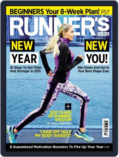 Runner's World UK January 2nd, 2015 Digital Back Issue Cover