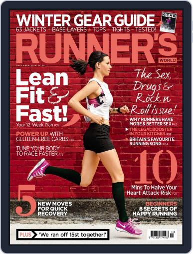 Runner's World UK December 1st, 2014 Digital Back Issue Cover