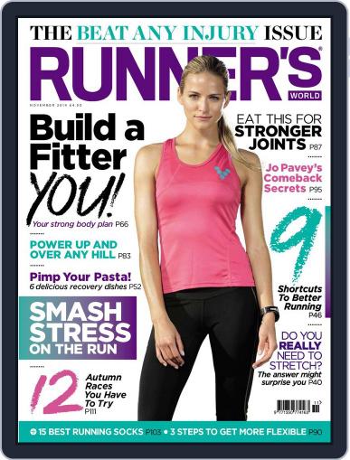 Runner's World UK October 3rd, 2014 Digital Back Issue Cover