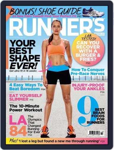 Runner's World UK August 29th, 2014 Digital Back Issue Cover