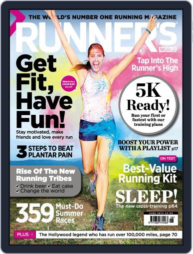 Runner's World UK May 2nd, 2014 Digital Back Issue Cover