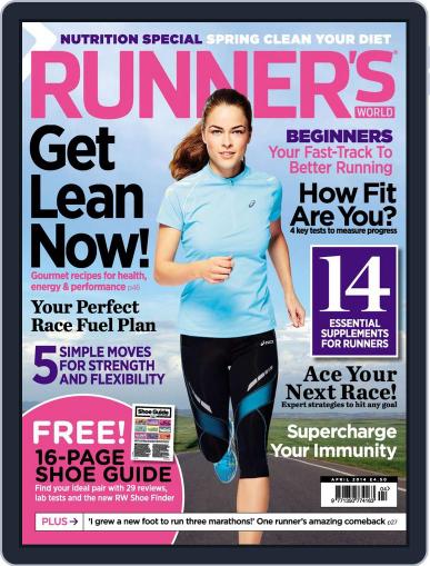 Runner's World UK February 28th, 2014 Digital Back Issue Cover