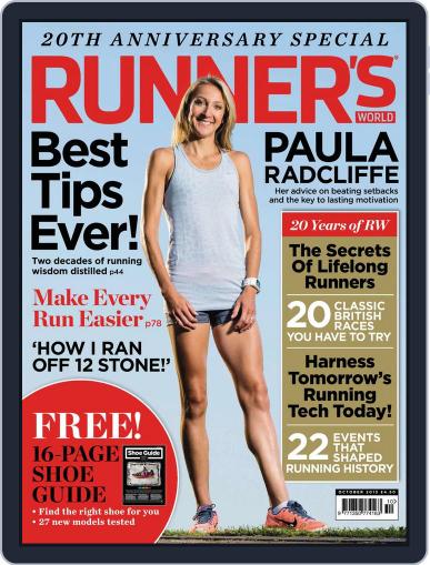 Runner's World UK August 28th, 2013 Digital Back Issue Cover