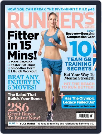 Runner's World UK July 30th, 2013 Digital Back Issue Cover