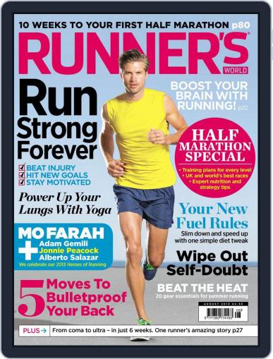 Runner's World UK July 1st, 2013 Digital Back Issue Cover