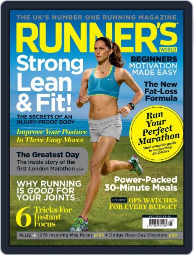 Runner's World UK April 2nd, 2013 Digital Back Issue Cover