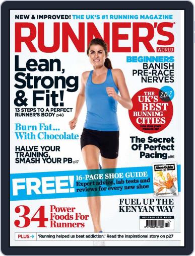 Runner's World UK August 29th, 2012 Digital Back Issue Cover