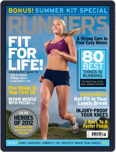 Runner's World UK April 27th, 2012 Digital Back Issue Cover