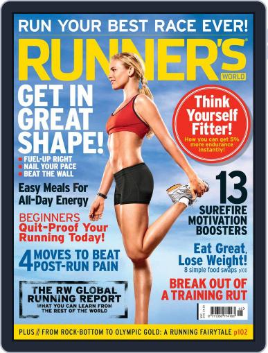 Runner's World UK April 2nd, 2012 Digital Back Issue Cover
