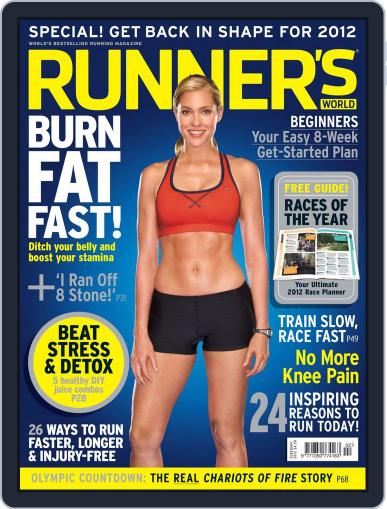 Runner's World UK December 23rd, 2011 Digital Back Issue Cover