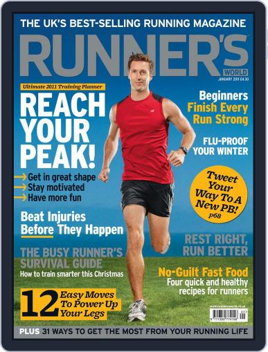Runner's World UK November 25th, 2010 Digital Back Issue Cover