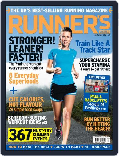 Runner's World UK July 29th, 2010 Digital Back Issue Cover