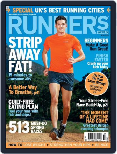 Runner's World UK February 27th, 2009 Digital Back Issue Cover